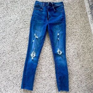 Abercrombie & Fitch ultra high rise skinny jeans